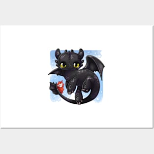 Toothless Posters and Art